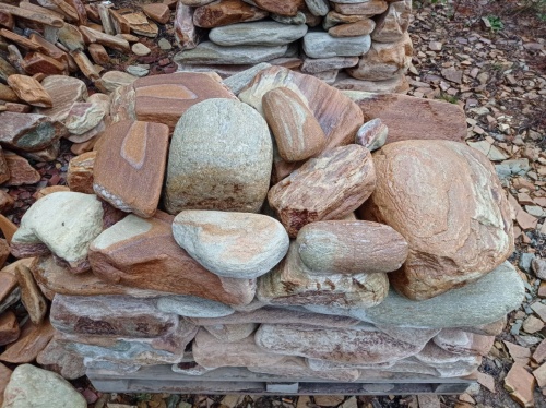 Златолит жёлтый, жёлто-зелёный глыбки и валуны для ланшафтного дизайна купить в Жуковском