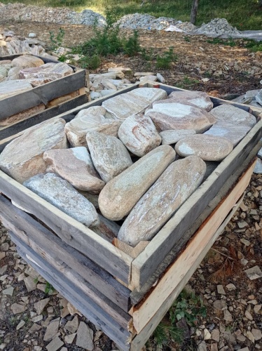 Златолит жёлтый, жёлто-зелёный глыбки и валуны для ланшафтного дизайна купить в Жуковском