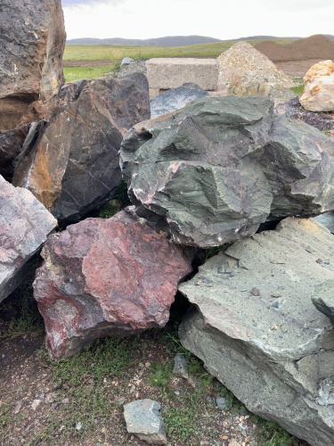 Камни для ландшафтного дизайна зелёные 10-60 килограмм купить в Жуковском