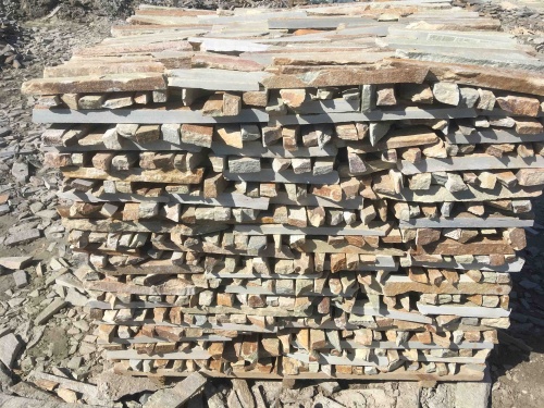 Горбушка златолит золотистый для облицовки купить в Жуковском