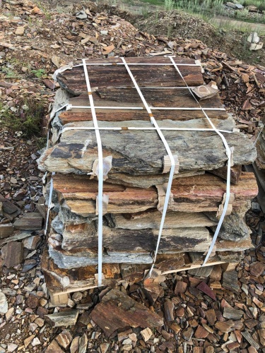 Плитняк кора дерева 50-100мм для пошаговых дорожек купить в Жуковском