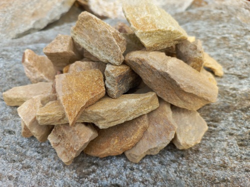 Златолит жёлтый декоративная каменная крошка купить в Жуковском