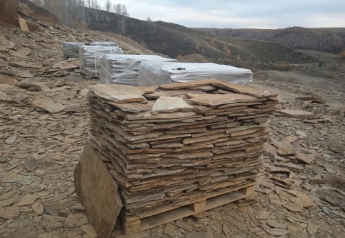 Плитняк кора дерева для цоколя, отмостки купить в Жуковском