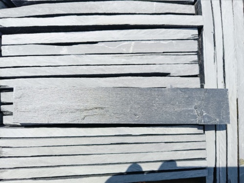 Плитка чёрная из натурального камня фасадная 30 см * 5 см, толщина 7 мм -30 мм купить в Жуковском